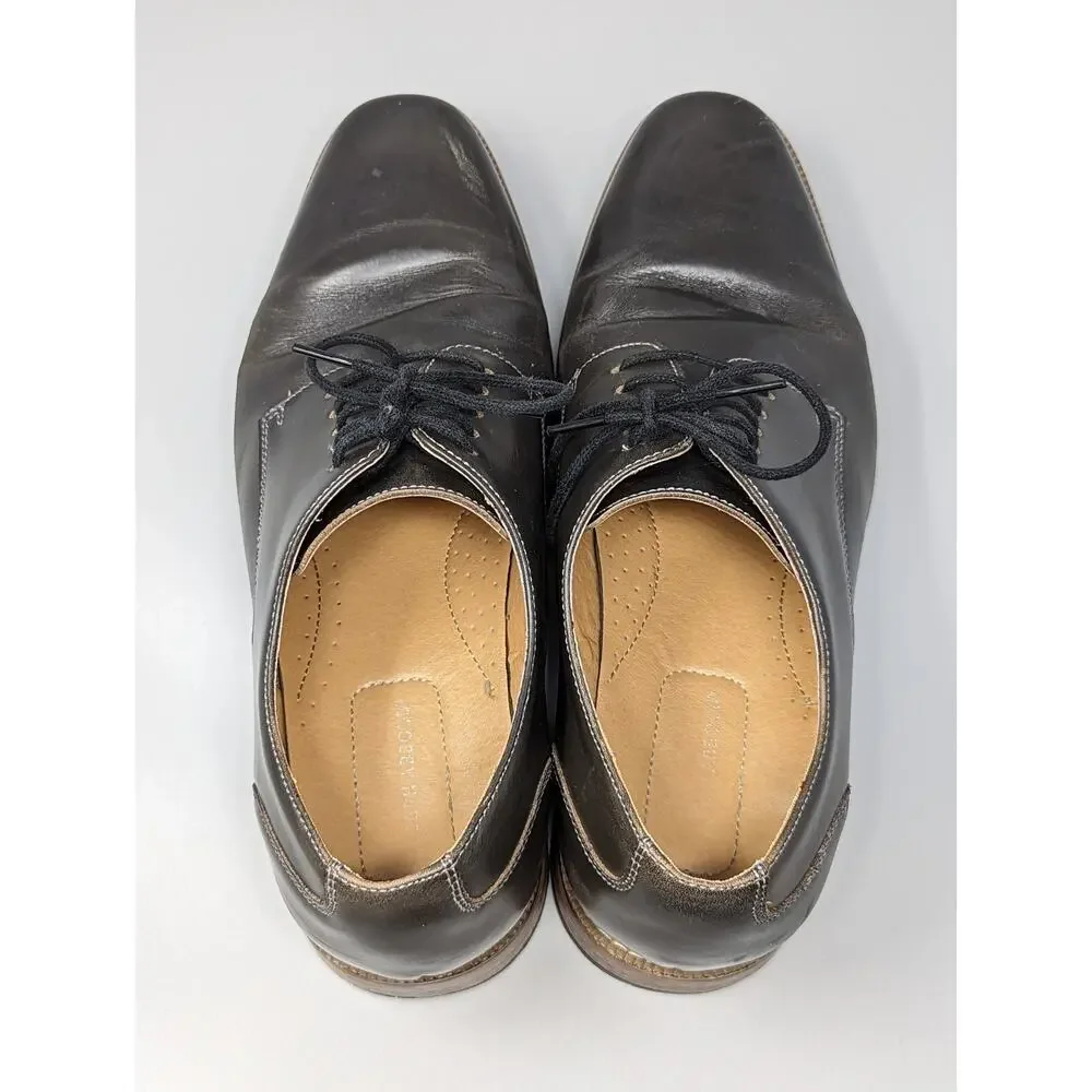 Joseph Abboud Thornton Men's Leather Plain Toe Oxford Shoes 414705 Size 10.5D